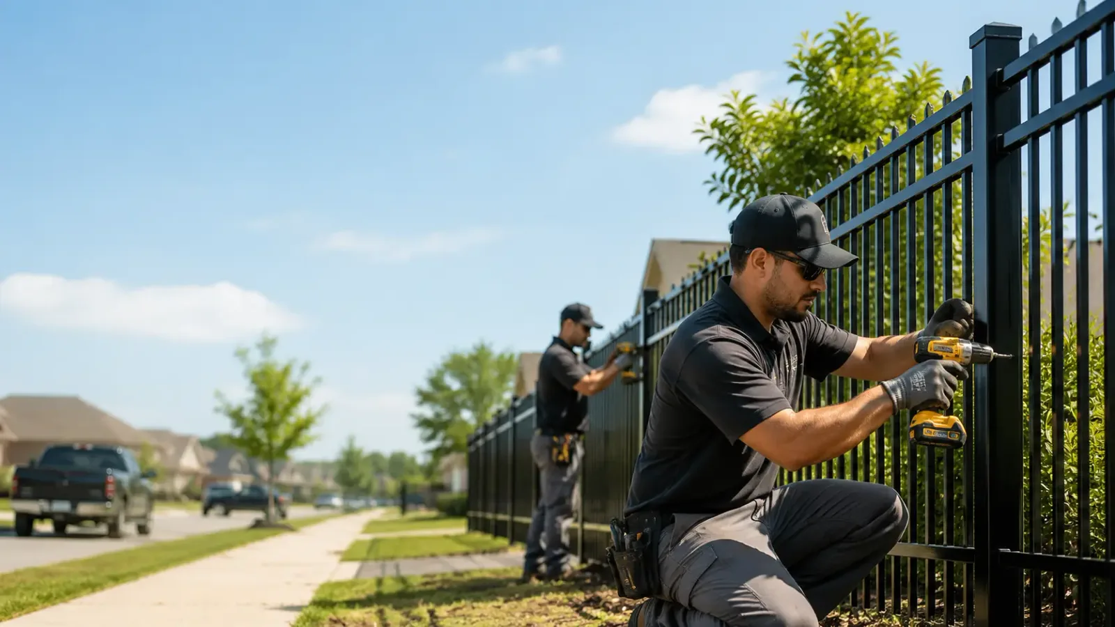 Metal Fence Installation in Rothbury, MI
